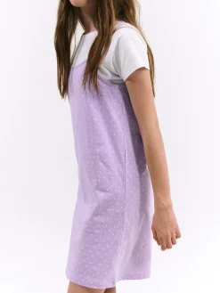 GATE Dwuczęściowy komplet składający się z sukienki i koszulki|Dzieci Dziewczynki·Koszulki I Topy|Dziewczynki·Sukienki