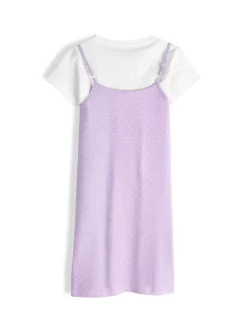 GATE Dwuczęściowy komplet składający się z sukienki i koszulki|Dzieci Dziewczynki·Koszulki I Topy|Dziewczynki·Sukienki