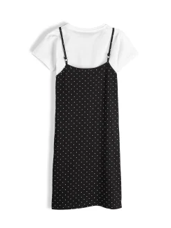 GATE Dwuczęściowy komplet składający się z sukienki i koszulki|Dzieci Dziewczynki·Koszulki I Topy|Dziewczynki·Sukienki