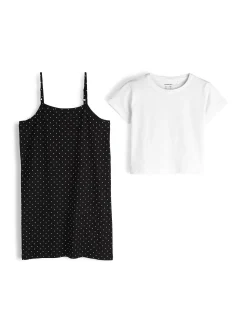 GATE Dwuczęściowy komplet składający się z sukienki i koszulki|Dzieci Dziewczynki·Koszulki I Topy|Dziewczynki·Sukienki