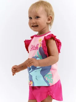 GATE Dwuczęściowy zestaw Lilo & Stitch|Dzieci Dziewczynki·Bielizna|Dziewczynki·Koszulki I Topy