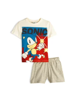 GATE Dwuczęściowy zestaw Sonic|Dzieci Chłopcy·Bielizna|Chłopcy·Koszulki