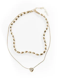 GATE Dwurzędowy naszyjnik| Akcesoria·Biżuteria