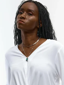 GATE Dwurzędowy naszyjnik z zawieszką| Akcesoria·Biżuteria