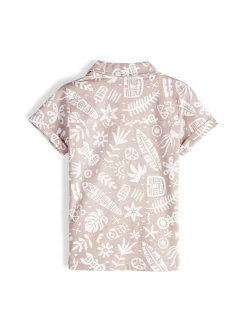 GATE Dzianinowa koszula z nadrukiem|Dzieci Chłopcy·Koszule|Chłopcy·Koszulki