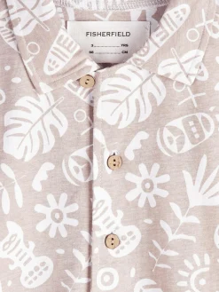 GATE Dzianinowa koszula z nadrukiem|Dzieci Chłopcy·Koszule|Chłopcy·Koszulki