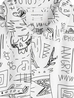 GATE Dzianinowa koszula z nadrukiem|Dzieci Chłopcy·Koszule