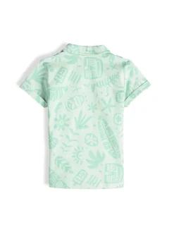 GATE Dzianinowa koszula z nadrukiem|Dzieci Chłopcy·Koszule|Chłopcy·Koszulki