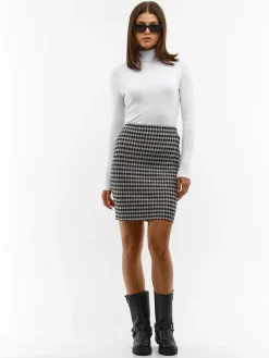 GATE Dzianinowa mini spódniczka| Kategorie·Spódnice ☀️