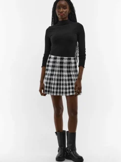 GATE Dzianinowa mini spódniczka| Kategorie·Spódnice ☀️