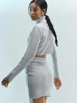 GATE Dzianinowa mini spódniczka| Kategorie·Spódnice ☀️