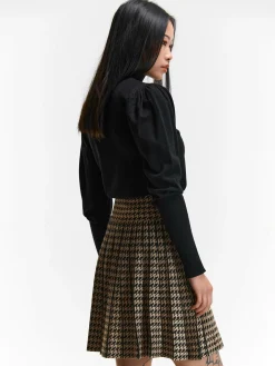 GATE Dzianinowa mini spódniczka| Kategorie·Spódnice ☀️