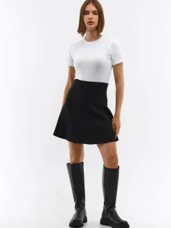 GATE Dzianinowa mini spódniczka| Kategorie·Spódnice ☀️