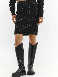 GATE Dzianinowa mini spódniczka| Kategorie·Spódnice ☀️