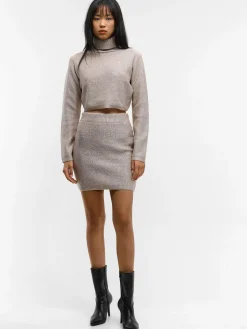 GATE Dzianinowa mini spódniczka| Kategorie·Spódnice ☀️