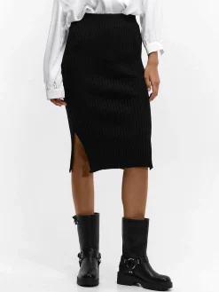 GATE Dzianinowa spódnica midi| Kategorie·Spódnice ☀️