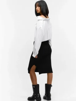 GATE Dzianinowa spódnica midi| Kategorie·Spódnice ☀️