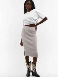 GATE Dzianinowa spódnica midi| Kategorie·Spódnice ☀️