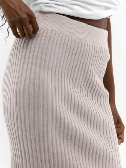 GATE Dzianinowa spódnica midi| Kategorie·Spódnice ☀️