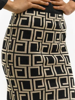 GATE Dzianinowa spódnica midi| Kategorie·Spódnice ☀️