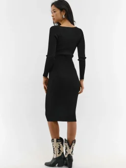 GATE Dzianinowa sukienka damska| Kategorie·Sukienki