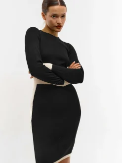 GATE Dzianinowa sukienka damska| Kategorie·Sukienki