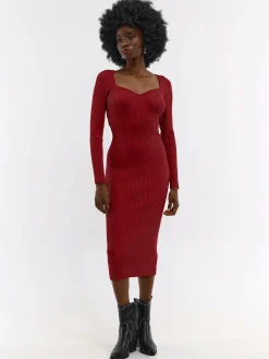 GATE Dzianinowa sukienka damska| Kategorie·Sukienki