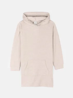 GATE Dzianinowa sukienka dresowa z kapturem dla dziewczynki|Dzieci Dziewczynki·Sukienki