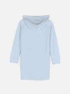 GATE Dzianinowa sukienka dresowa z kapturem dla dziewczynki|Dzieci Dziewczynki·Sukienki