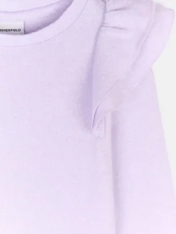 GATE Dzianinowa sukienka dziewczęca z falbankami|Dzieci Dziewczynki·Sukienki