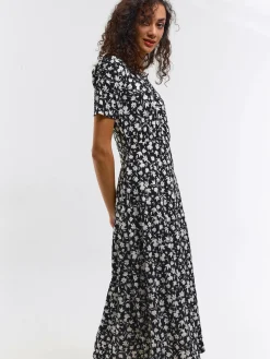 GATE Dzianinowa sukienka midi| Kategorie·Sukienki