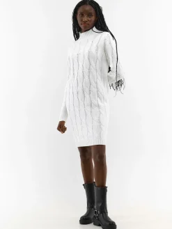 GATE Dzianinowa sukienka sweterkowa| Kategorie·Sukienki