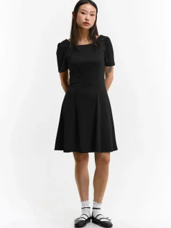 GATE Dzianinowa sukienka w kształcie litery A| Kategorie·Sukienki