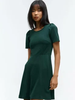 GATE Dzianinowa sukienka w kształcie litery A| Kategorie·Sukienki