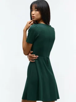 GATE Dzianinowa sukienka w kształcie litery A| Kategorie·Sukienki