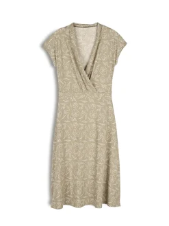 GATE Dzianinowa sukienka w kwiatowy wzór| Kategorie·Sukienki