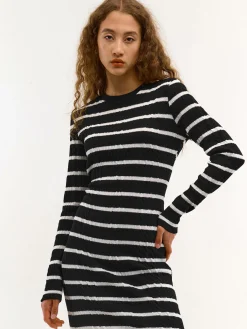 GATE Dzianinowa sukienka z długim rękawem| Kategorie·Sukienki