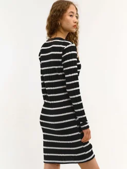 GATE Dzianinowa sukienka z długim rękawem| Kategorie·Sukienki