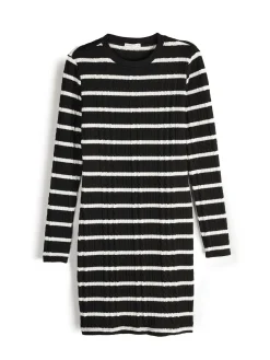 GATE Dzianinowa sukienka z długim rękawem| Kategorie·Sukienki