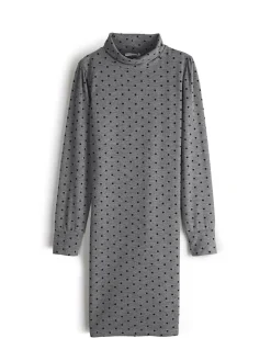 GATE Dzianinowa sukienka z długim rękawem| Kategorie·Sukienki