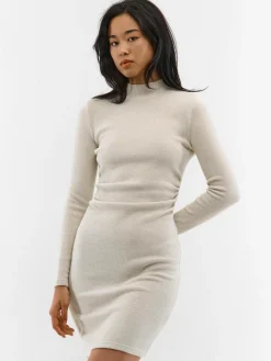 GATE Dzianinowa sukienka z długim rękawem| Kategorie·Sukienki