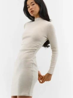 GATE Dzianinowa sukienka z długim rękawem| Kategorie·Sukienki