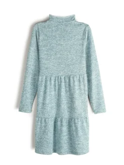 GATE Dzianinowa sukienka z długim rękawem dla dziewczynki|Dzieci Dziewczynki·Sukienki