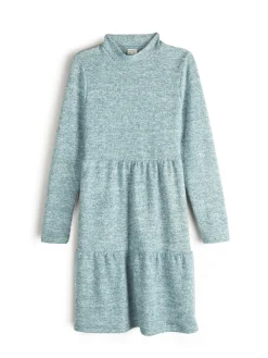 GATE Dzianinowa sukienka z długim rękawem dla dziewczynki|Dzieci Dziewczynki·Sukienki