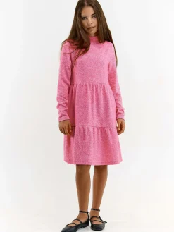 GATE Dzianinowa sukienka z długim rękawem dla dziewczynki|Dzieci Dziewczynki·Sukienki