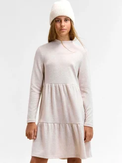 GATE Dzianinowa sukienka z długim rękawem dla dziewczynki|Dzieci Dziewczynki·Sukienki