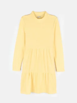 GATE Dzianinowa sukienka z długim rękawem dla dziewczynki|Dzieci Dziewczynki·Sukienki