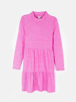 GATE Dzianinowa sukienka z długim rękawem dla dziewczynki|Dzieci Dziewczynki·Sukienki