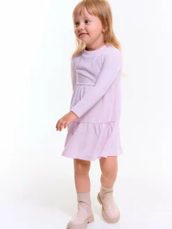 GATE Dzianinowa sukienka z długim rękawem dla dziewczynki|Dzieci Dziewczynki·Sukienki