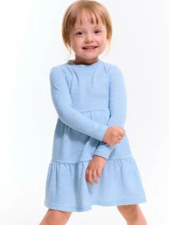 GATE Dzianinowa sukienka z długim rękawem dla dziewczynki|Dzieci Dziewczynki·Sukienki